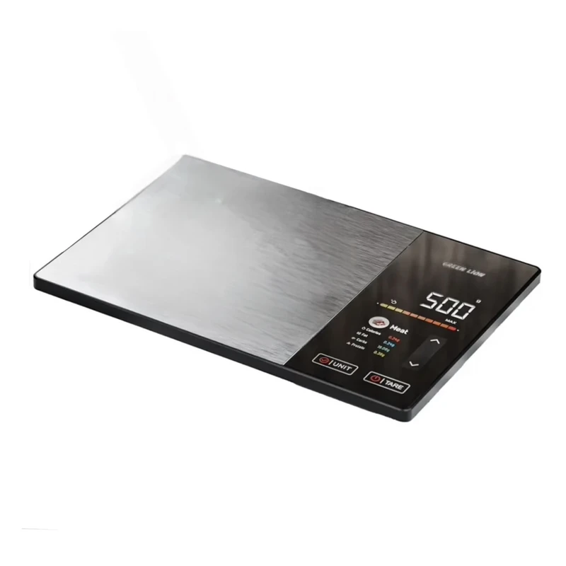 ترازو آشپزخانه دیجیتال گرین لاین مدل GL-SL6 حداکثر ظرفیت قابل اندازه‌گیری 5000 کیلوگرم با دقت اندازه‌گیری 1 گرم