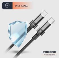 کابل تبدیل USB-C پرودو مدل PD-CBL0026-BK-C طول 1.2 متر